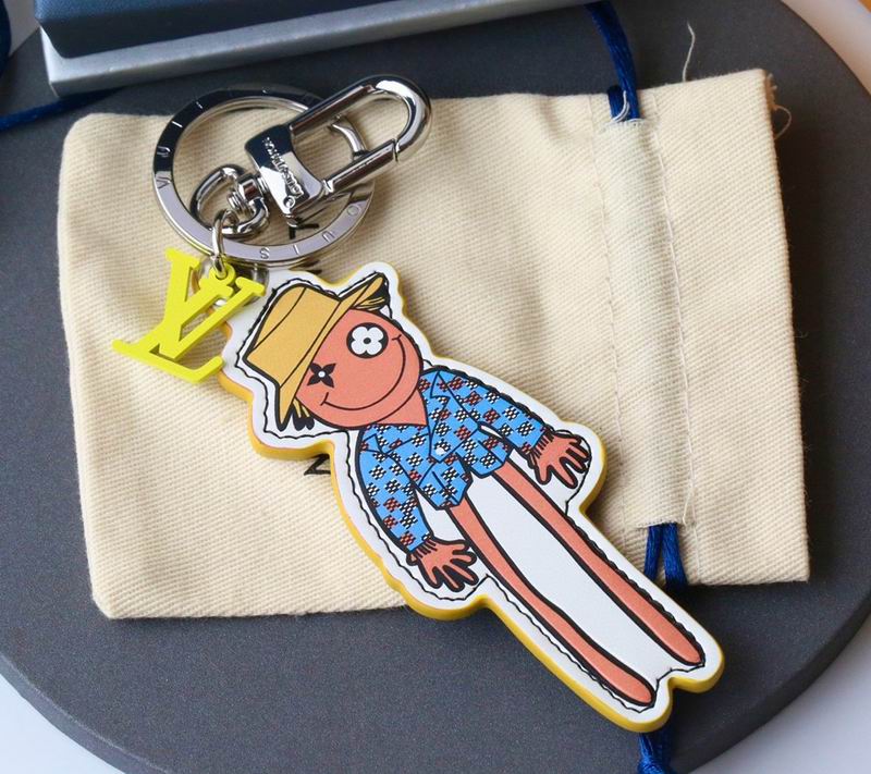 LV keyring 稻草人